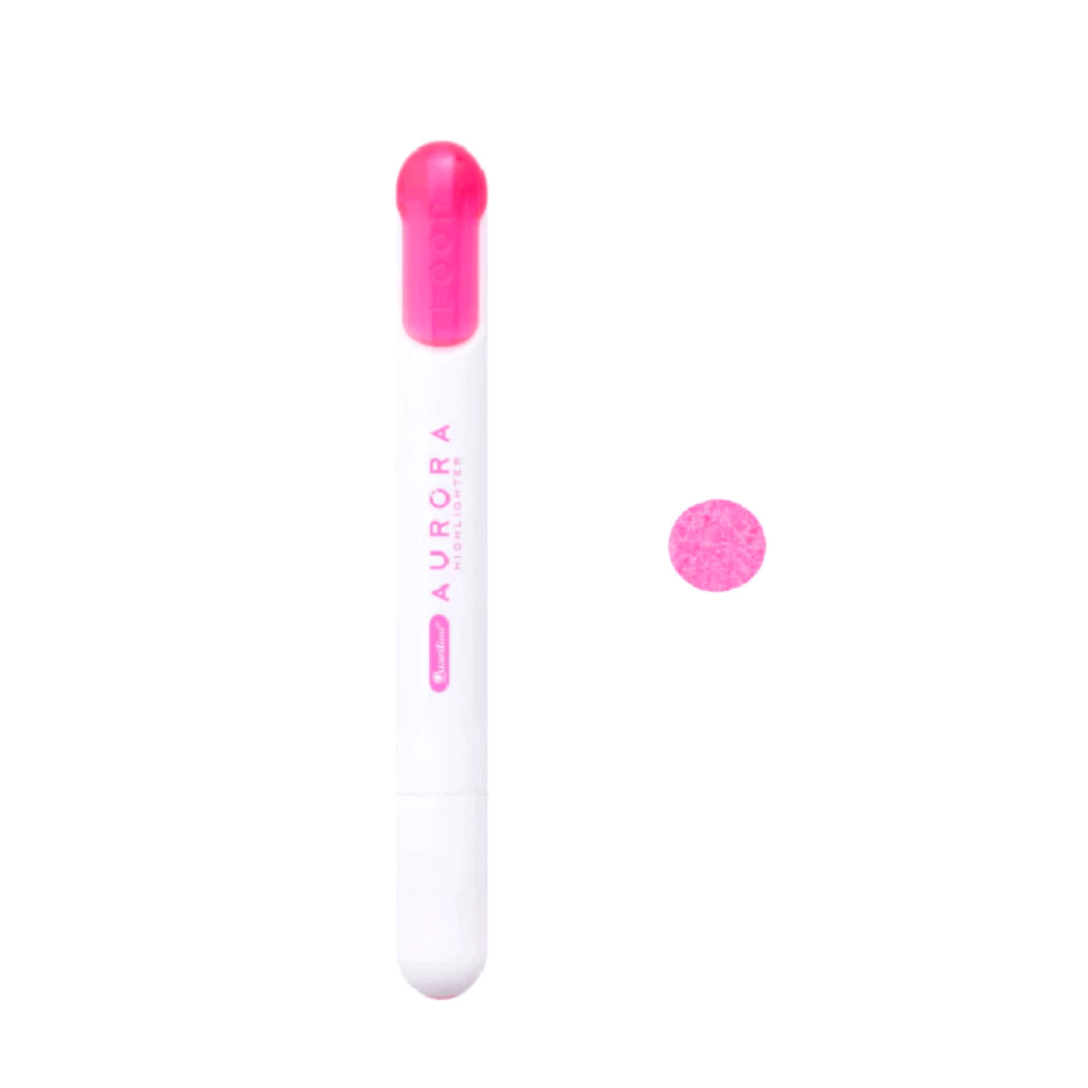 ปากกาไฮไลท์ QUANTUM ขนาดเส้น 2-4 มม. สีชมพู_1